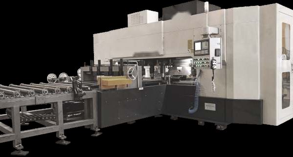 HGKL1310 CNC máquina de aserrado y fresado de chapa de acero totalmente automática